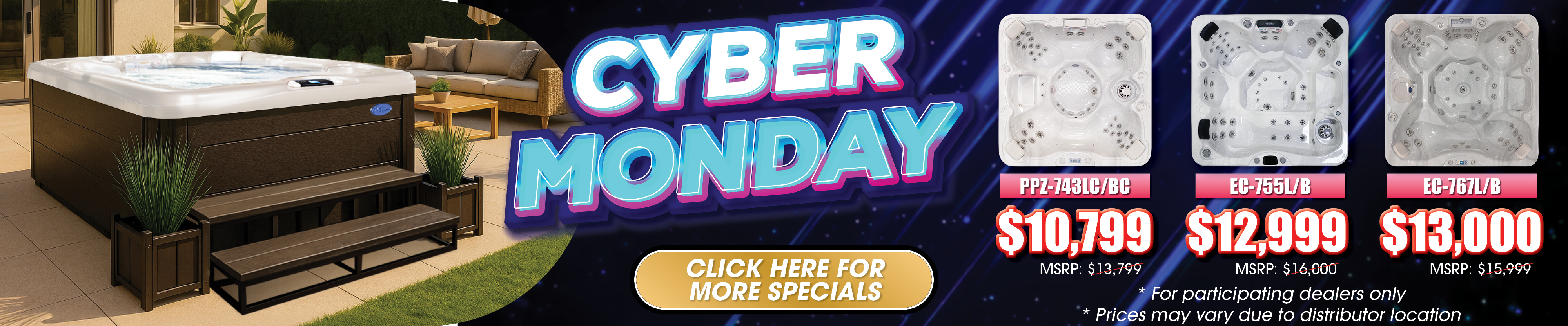 Calspas hot tub being used in a family setting - Roseville