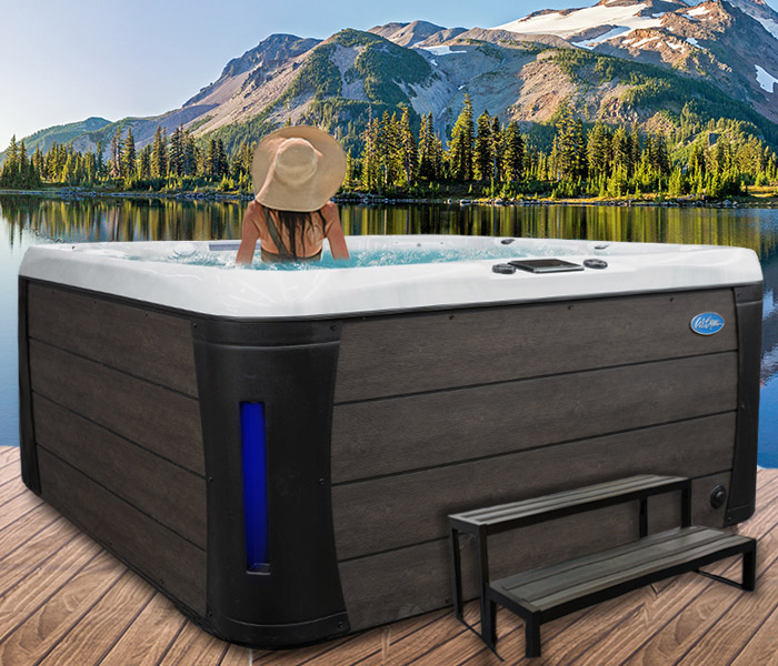 Calspas hot tub being used in a family setting - hot tubs spas for sale Roseville